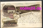 95485 Warmensteinach Litho Bahnhof Gasthof o 1897
