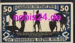 24306 Plon emergency money note 50 pfennigs around 1920