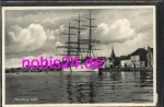 24943 Flensburg harbor with sailing ship o 24.6.1937