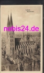Lubeck Aerial view of the Marienkirche *ca.1915