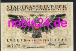 Lubeck emergency money 50 pfennigs 1920