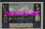 Luebeck emergency money Trinkel box 75 pfennigs around 1920