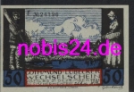 Lubeck emergency money nets mend 50 pfennigs around 1920