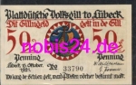 Lubeck emergency money Raadsdener 50 pfennigs around 1920