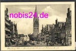 21337 Lueneburg Market with St. John's Church *ca.1950