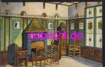 Hamburg advertising card hunting room * around 1915