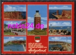 Helgoland Mehrbildkarte mit Leuchturm o 22.8.1987