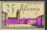 Bremen emergency money 25 pfennigs 1921