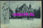 Hildesheim moonlight card town hall o 29.8.1898