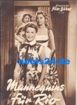 Mannequins for Rio - Illustrated Movie Stage 2484 Hannerl Matz, Scott Brady, Ingred Stenn, Raymond Burr,