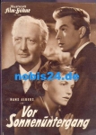 Before sunset - film stage 3280 with Hans Albers Annemarie Duringer