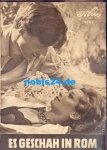 Es geschah in Rom, Progress Film Programm 97/62 Jean Sorel, Lea Massari, Jeanne Valerie