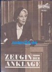 Prosecution witness, Progress Film Programm 78/64 Tyrone Power, Marlene Dietrich, Charles Laughton