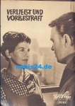 In love and with a criminal record - DEFA film Doris Abesser Herbert Kofer 113/63 Progress Film Program