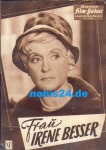 Mrs. Irene Besser - Illustrated Film Stage No. 05640, Luise Ullrich, Rudolf Prack, Ellen Schwiers, Albert Lieven,