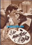 the naked Maja Illustrierte Film-Bühne, Nr. 4770, Ava Gardner, Anthony Franciosa