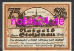 31592 Stolzenau  Emergency money 75 pfennigs 1921