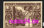 Paderborn emergency money 75 pfennigs 1921