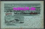 33824 Werther Westphalia  Moonlight Litho o 1899