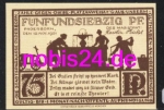Paderborn emergency money 75 pfennigs 1921