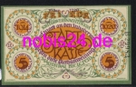 Bielefeld emergency money 5 marks 1920