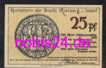 33397 Rietberg emergency money 25 pfennigs 1921