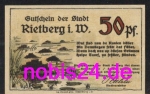 33397 Rietberg emergency money 50 pfennigs 1921