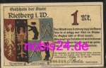 33397 Rietberg Emergency Money 1 Mark 1921