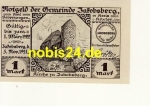 37668 Jakobberg  Emergency money 1 mark 1921