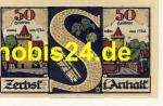 39261 Zerbst Notgeld 50 Pfennige 1921