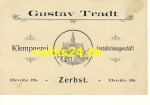 39261 Zerbst advertising card plumbing *ca.1930