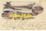 Gittersee Dresden Litho o 1901