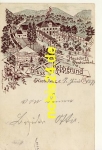 Hosterwitz Dresden Litho Gasthof o 8.6.1897