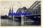 Köln Hohenzollernbrücke Dom o 16.8.1933