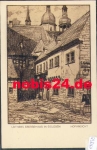 06295 Eisleben Martin Luther's death house artist card G. Kutzke *approx. 1930