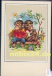 Monkeys make music with flute and piano *ca. 1960