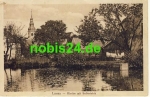04874 Lausa Kirche mit Seilerteich o 11.4.1923