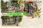 04603 Münsa Litho Gasthof Polish Hut o 1902