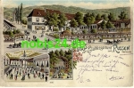 01445 Oberlössnitz Radebeul Litho Gasthof zum Russen o 1911