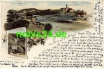 Halle Saalethal  Litho  o 19.1.1897