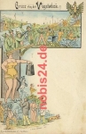 Dresden Vogelwiese Litho o 7.8.1900