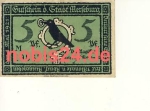 06217 Merseburg emergency money 5 pfennigs around 1920
