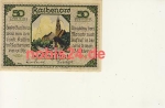 14712 Rathenow emergency money 50 pfennigs around 1920