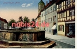 06526 Sangerhausen Markt Brunnen  *ca.1920