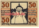 06618 Naumburg emergency money 50 pfennigs 1920
