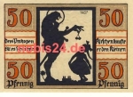 06618 Naumburg emergency money 50 pfennigs 1920