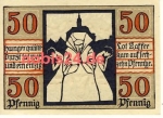 06618 Naumburg emergency money 50 pfennigs 1920