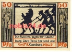 06618 City of Naumburg  Emergency money 50 pfennigs 1920