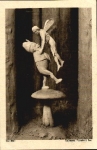 Dwarf with elf * approx. 1930