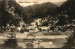 01814 Schmilka with Elbe steamer around 1910